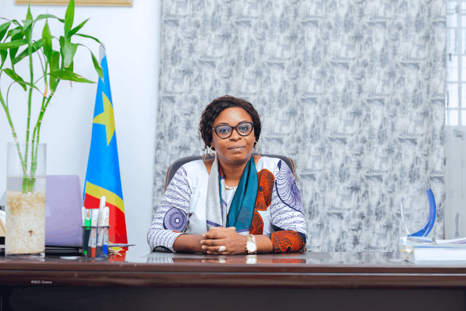 Marie-Rose Bashwira, Directrice Générale de l’ISIG-Goma